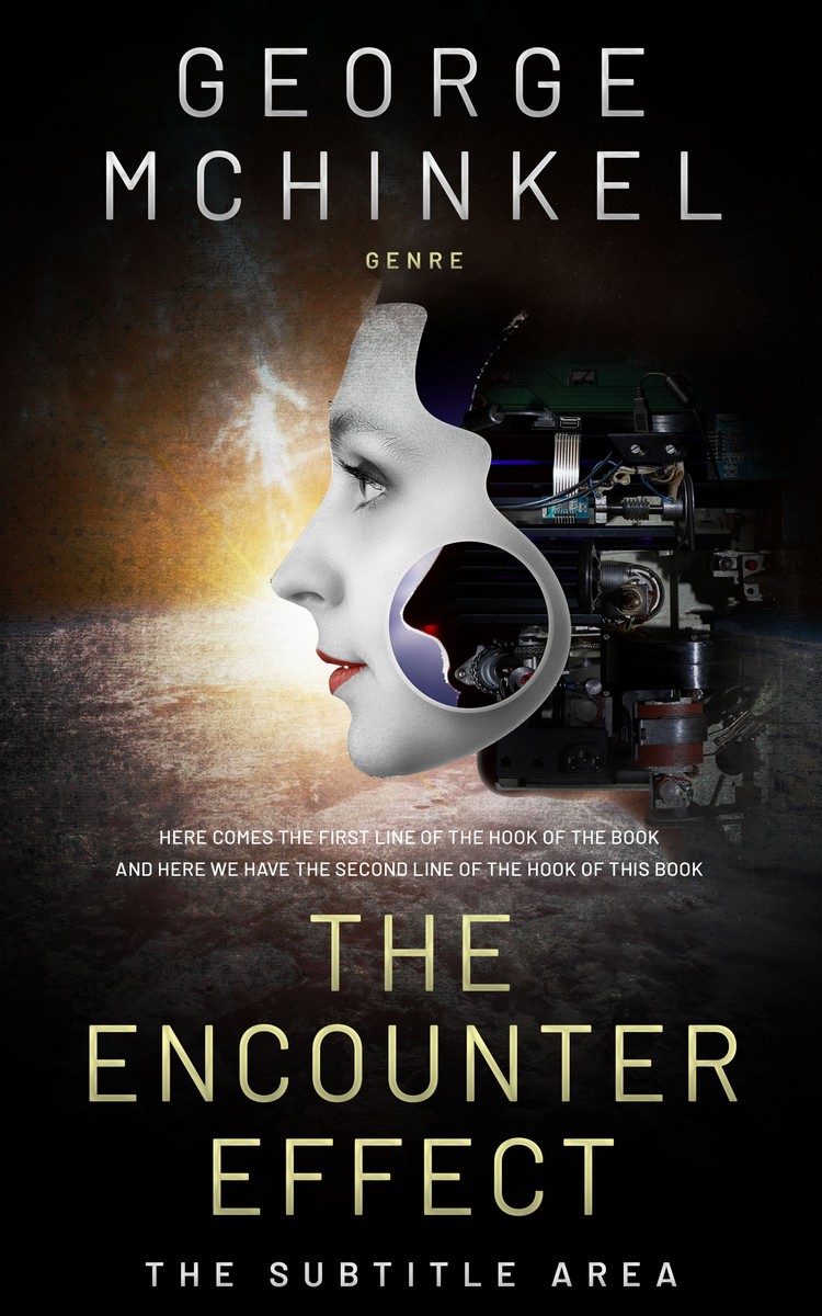 2D view of Coral Reef #4108 - Premade Science Fiction Book Cover