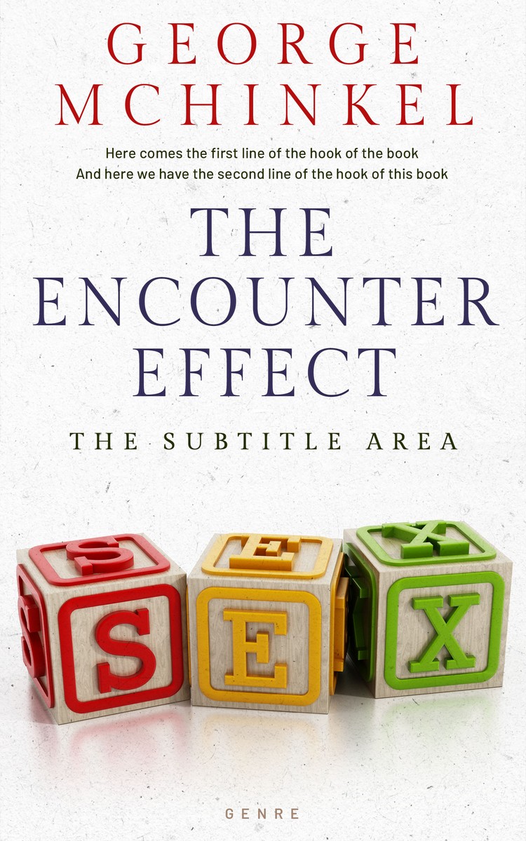 2D view of Premade Health & Mind & Body Book Cover - Pampas