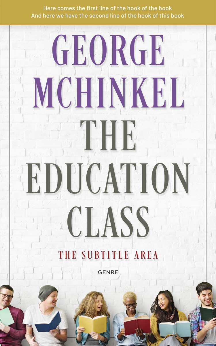 2D view of Desert Storm #4136 - Premade Teen & Young Adult Book Cover