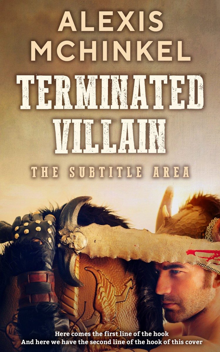 2D view of Premade Historical Book Cover - Barley Corn