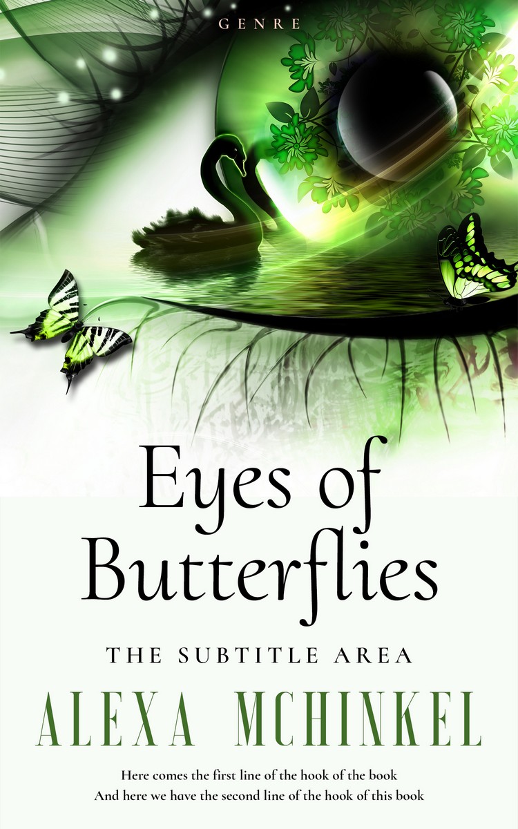 2D view of Premade Poetry Book Cover - Zanah