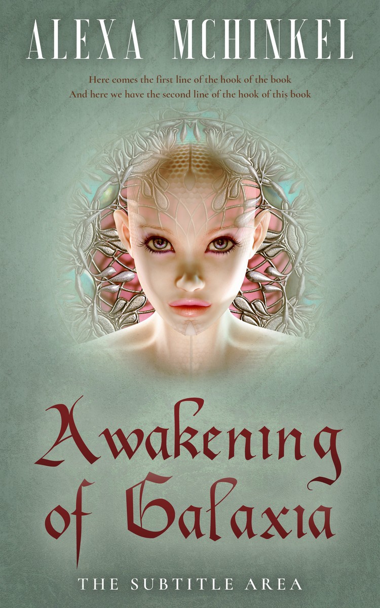 2D view of Stack #4219 - Premade Science Fiction Book Cover