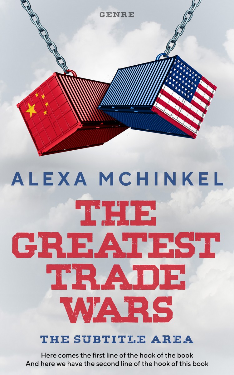 2D view of Premade Business Book Cover - Iron