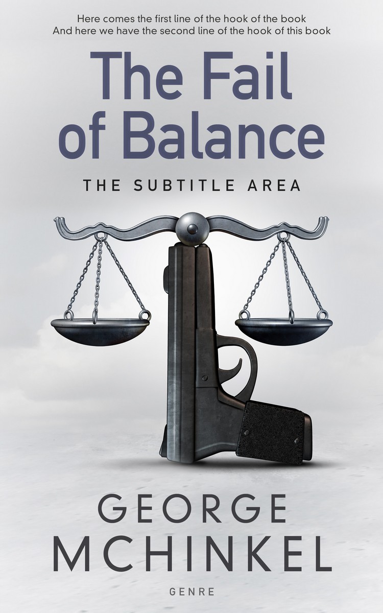 2D view of Iron #4236 - Premade Mystery & Thriller & Suspense Book Cover