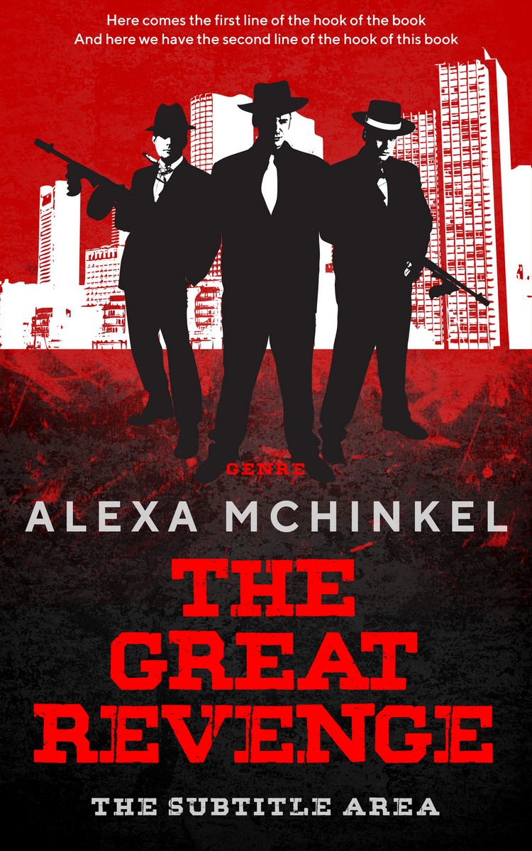 2D view of Premade Mystery & Thriller & Suspense Book Cover - Cocoa Brown