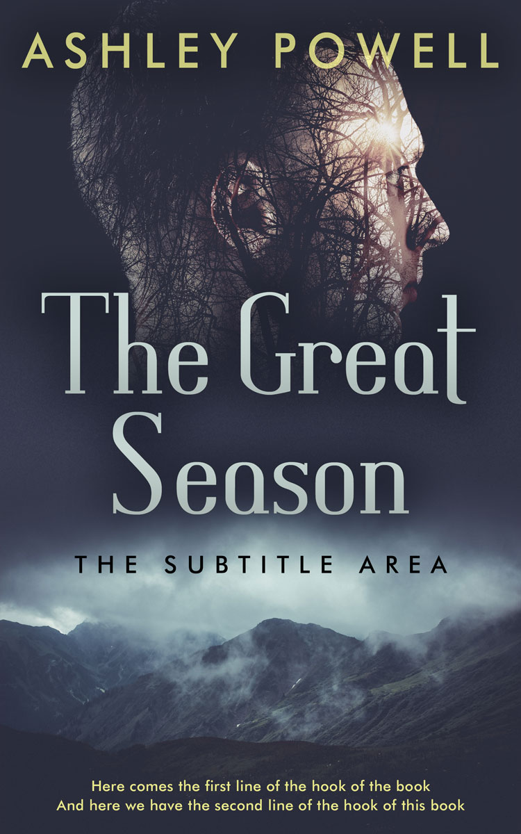 2D view of Tuna #4252 - Premade Mystery & Thriller & Suspense Book Cover