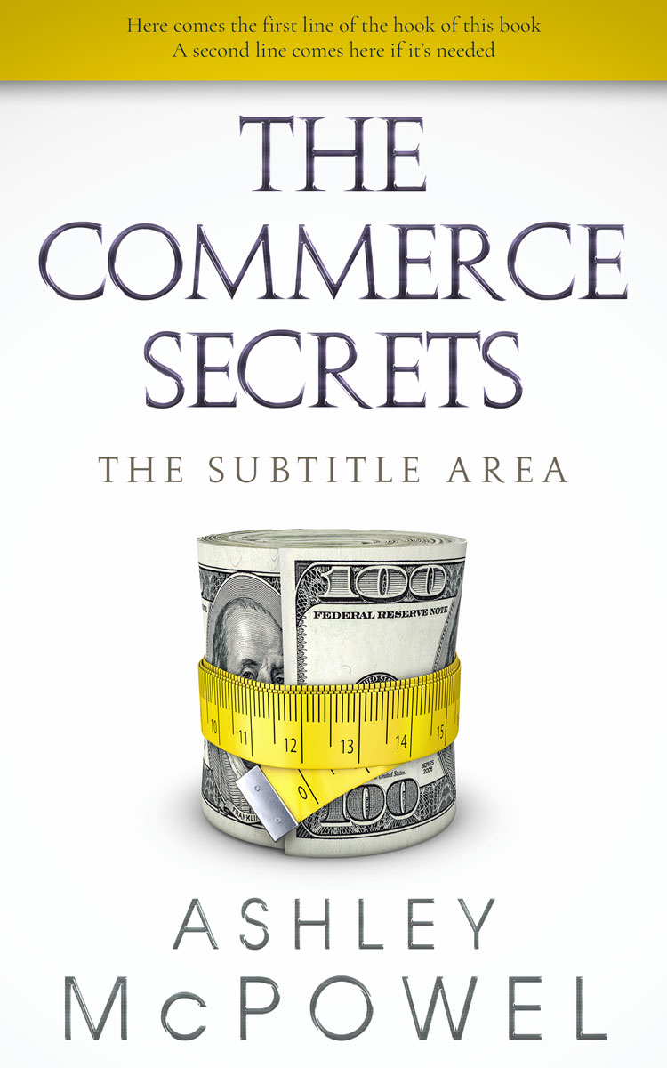 2D view of Premade Business Book Cover - Gray Nurse