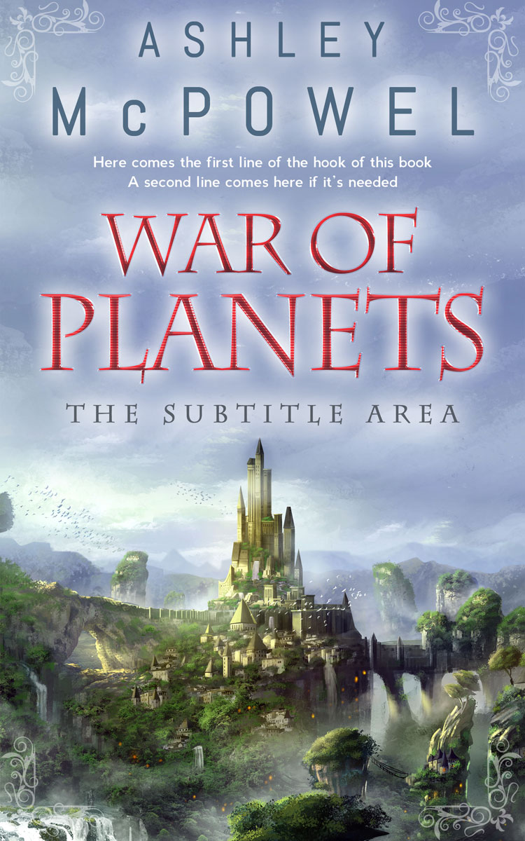 2D view of Heather #4268 - Premade Fantasy Book Cover | BookCoverZone