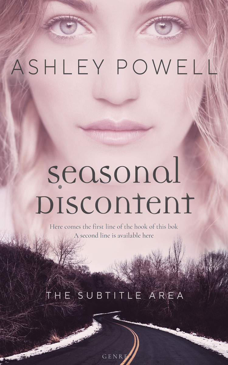 2D view of Premade Mystery & Thriller & Suspense Book Cover - Thunder