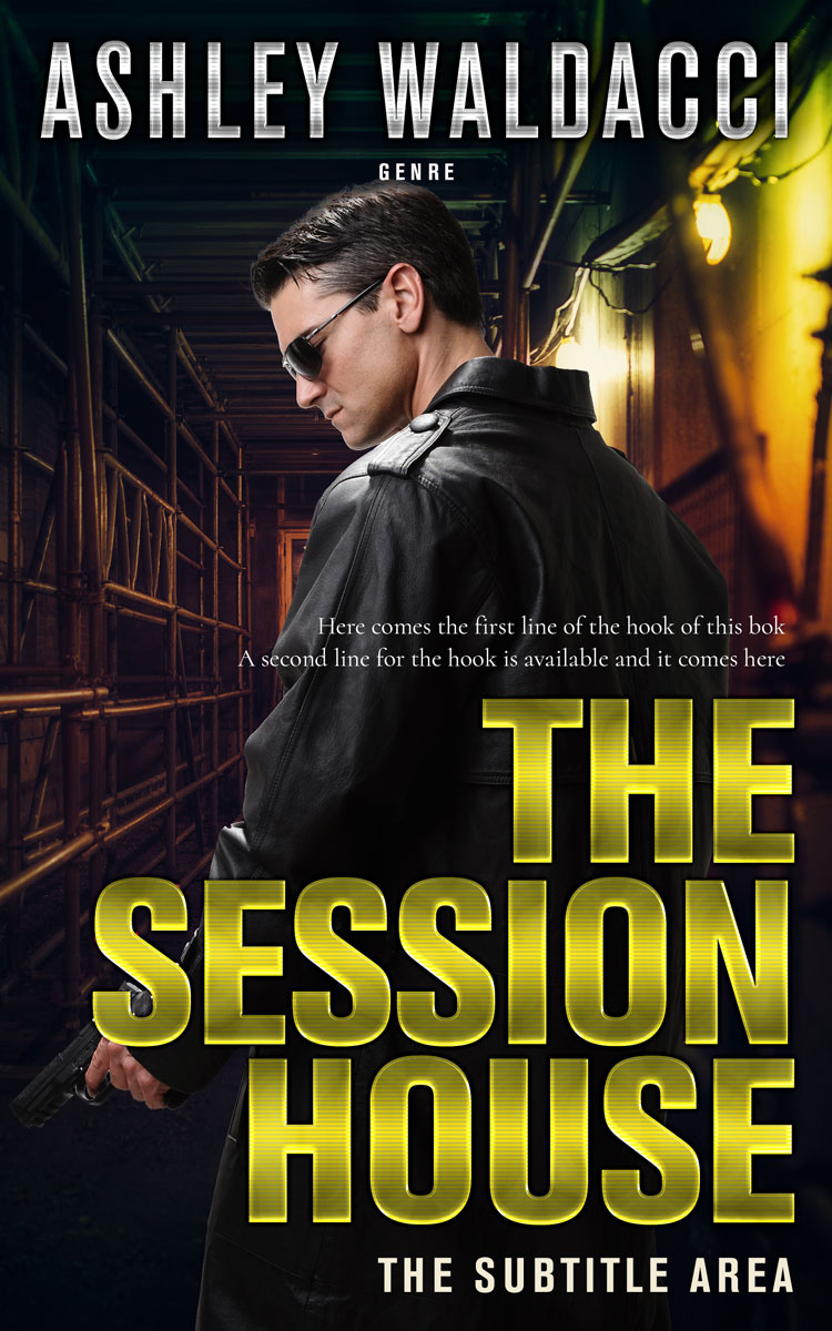 2D view of Turmeric #4282 - Premade Science Fiction Book Cover