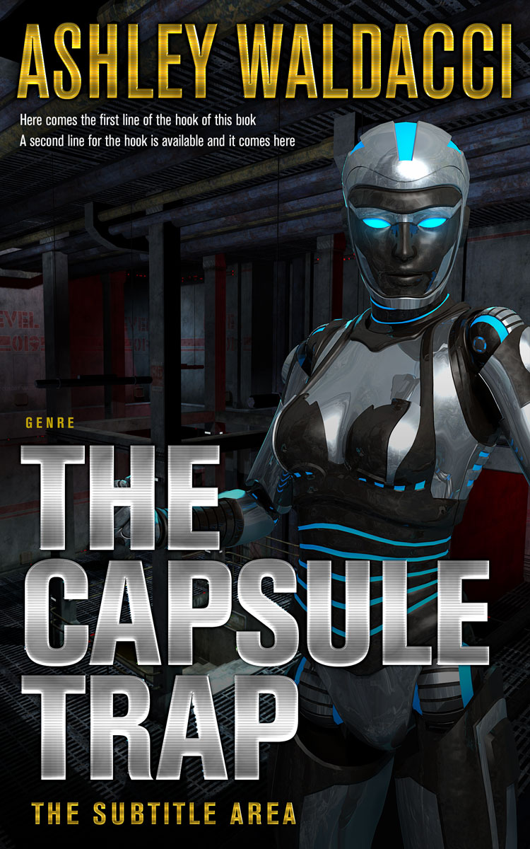 2D view of Woodsmoke #4287 - Premade Apocalyptica Book Cover