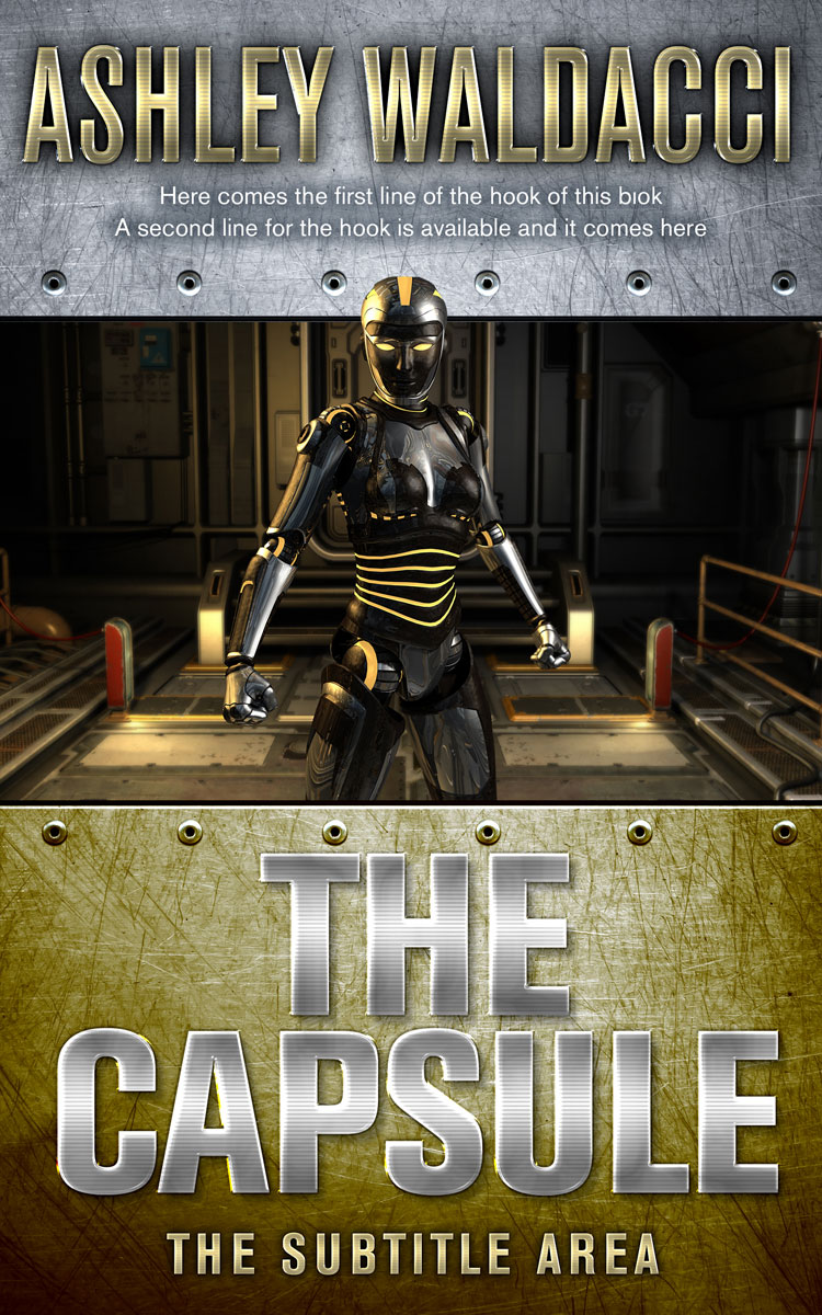 2D view of Birch #4290 - Premade Science Fiction Book Cover