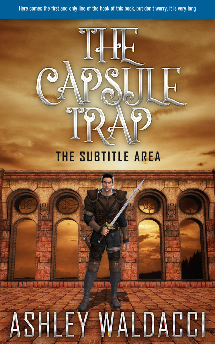 2D view of Premade Fantasy Book Cover - Potters Clay