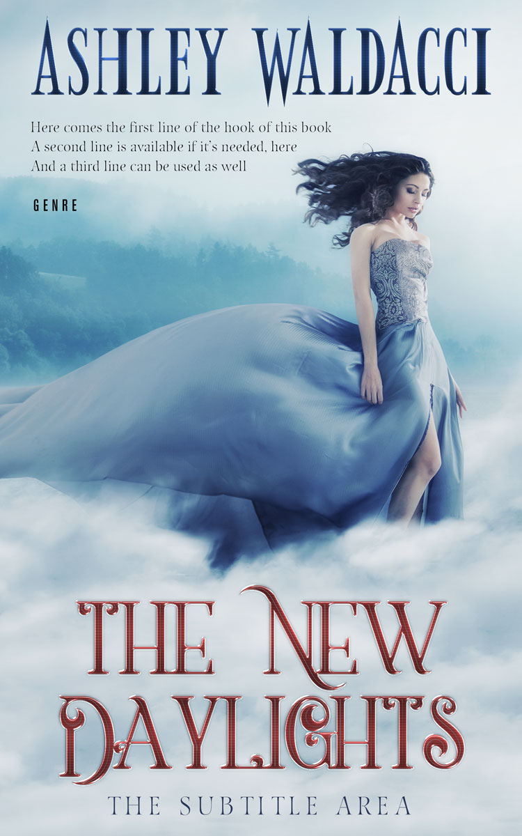 2D view of Geyser #4305 - Premade Romance Book Cover