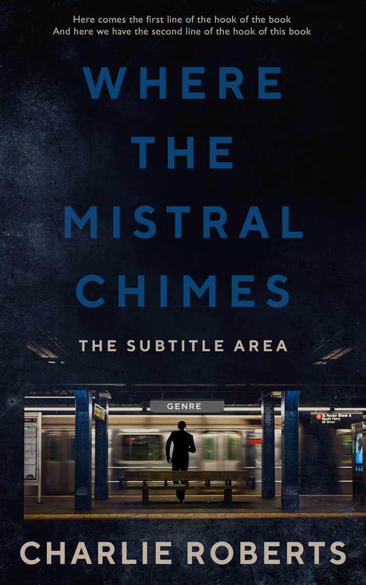 2D view of Premade Mystery & Thriller & Suspense Book Cover - Vulcan