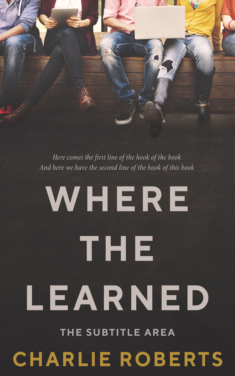 2D view of Premade Teen & Young Adult Book Cover - Dune