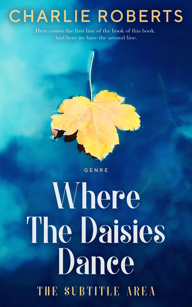 2D view of Regal Blue #4374 - Premade Romance Book Cover