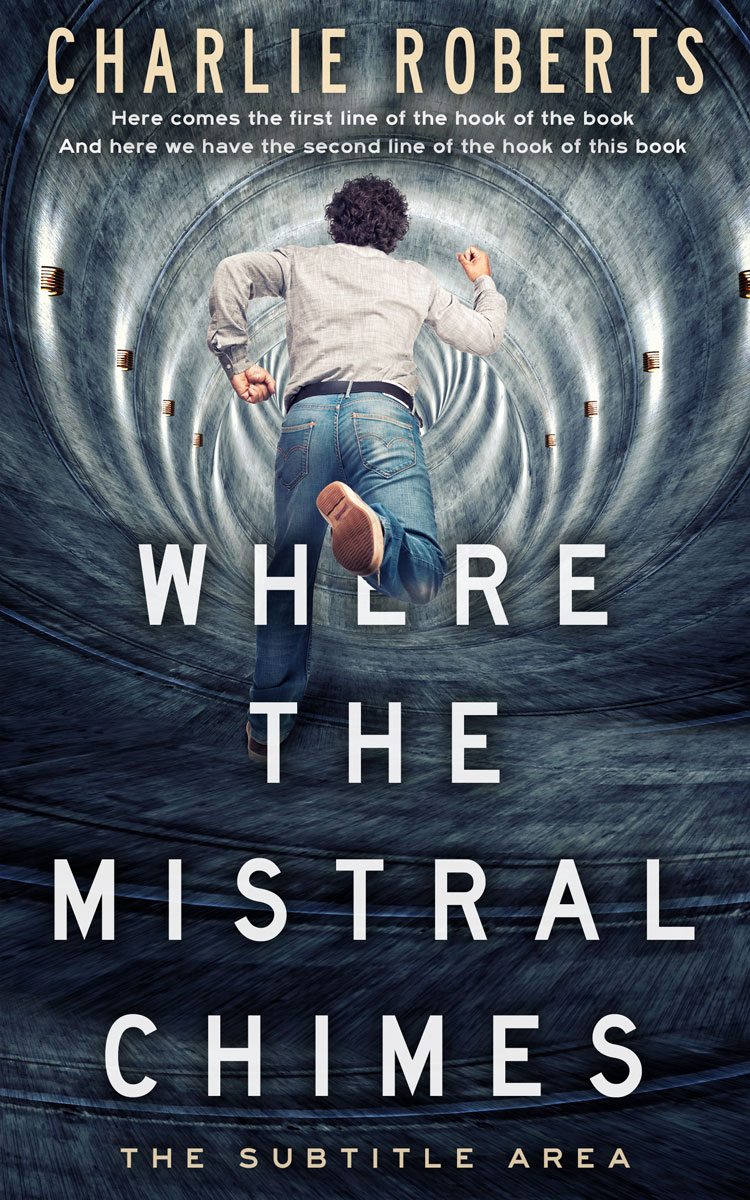 2D view of Ebony Clay #4383 - Premade Mystery & Thriller & Suspense Book Cover