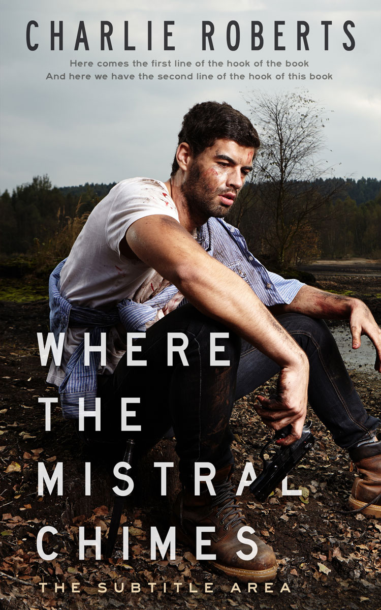 2D view of Cocoa Brown #4385 - Premade Mystery & Thriller & Suspense Book Cover