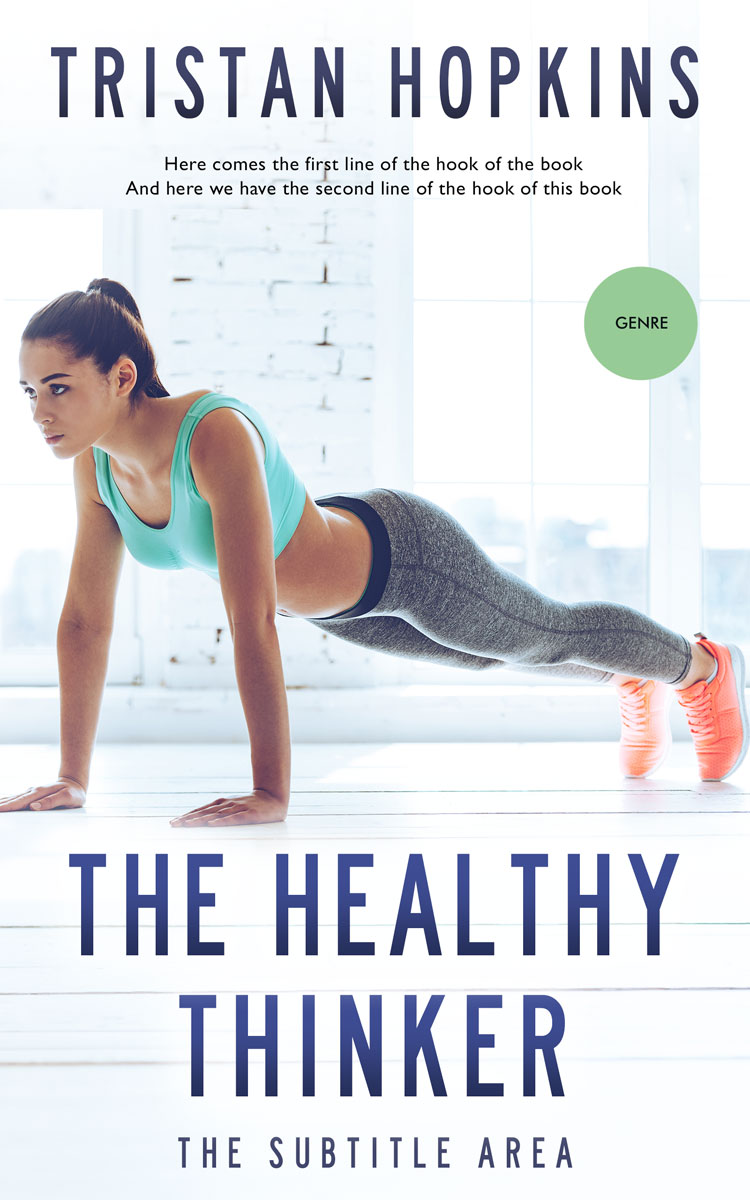 2D view of Athens Gray #4413 - Premade Action & Adventure Book Cover