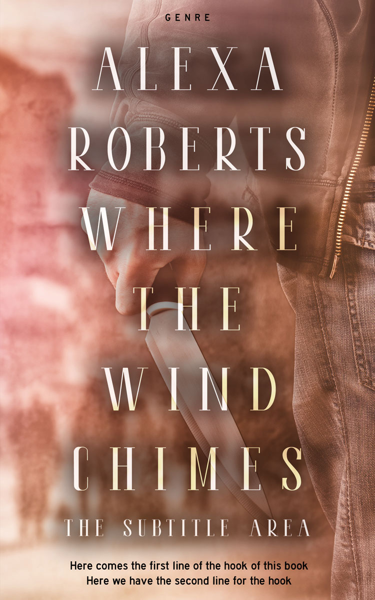 2D view of Premade Mystery & Thriller & Suspense Book Cover - Roman Coffee