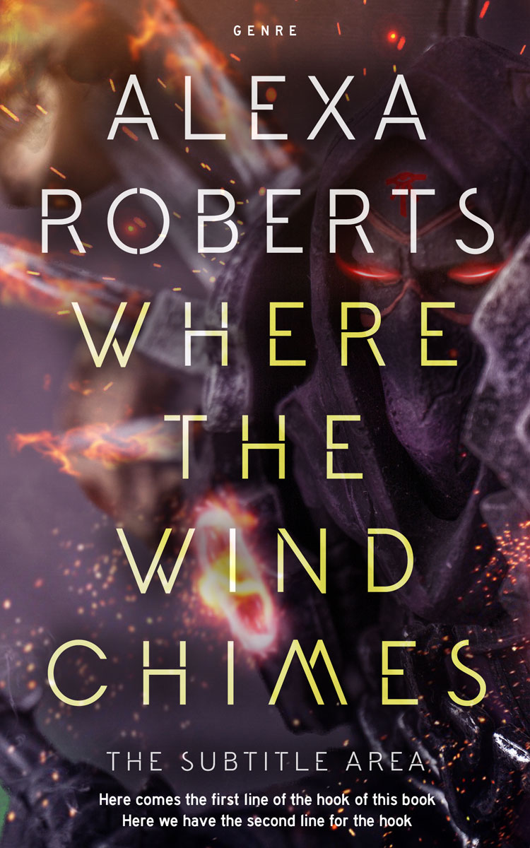 2D view of Thunder #4438 - Premade Science Fiction Book Cover