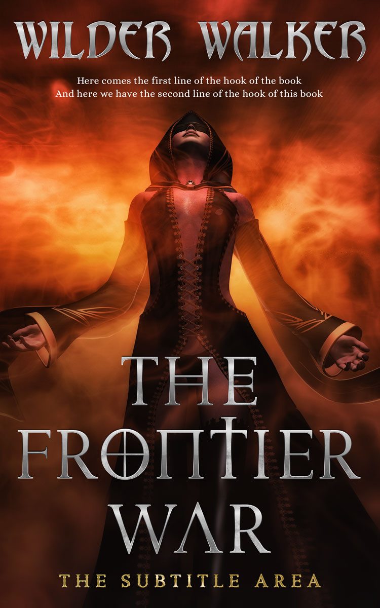 2D view of Sambuca #4473 - Premade Fantasy Book Cover