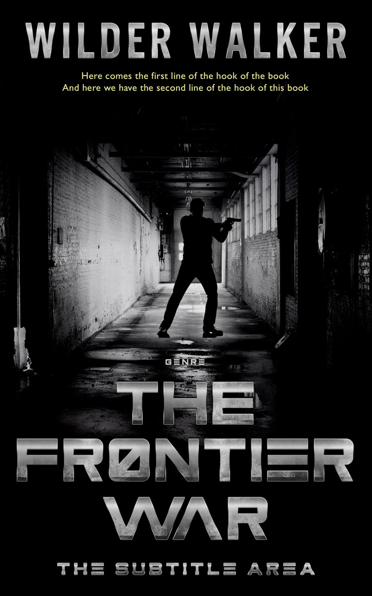 2D view of Silver Chalice #4474 - Premade Mystery & Thriller & Suspense Book Cover