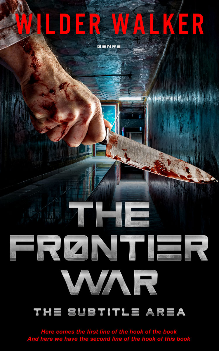 2D view of Premade Mystery & Thriller & Suspense Book Cover - Brandy Rose