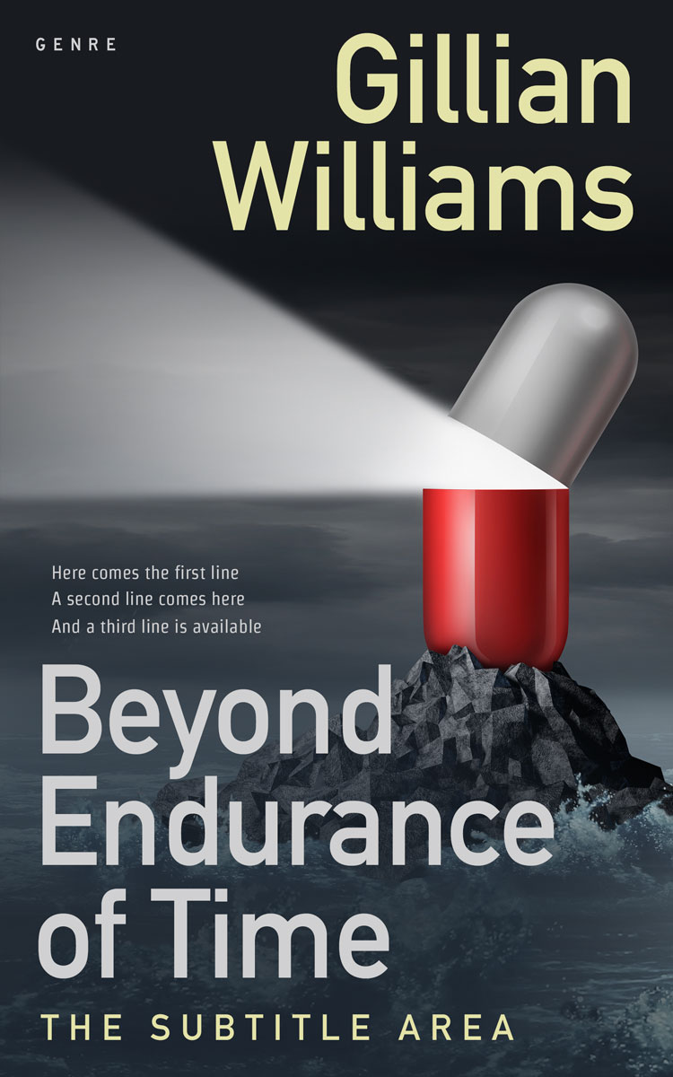 2D view of Charade #4512 - Premade Health & Mind & Body Book Cover