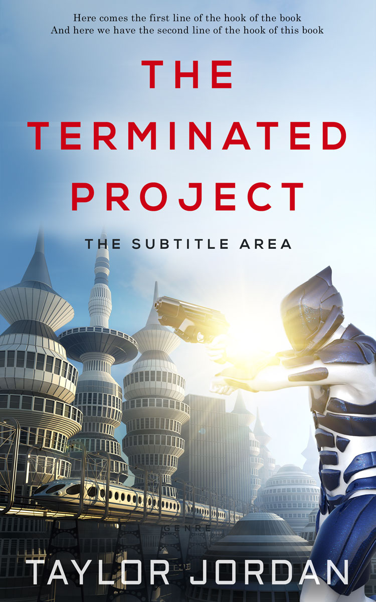 2D view of Geyser #4529 - Premade Science Fiction Book Cover