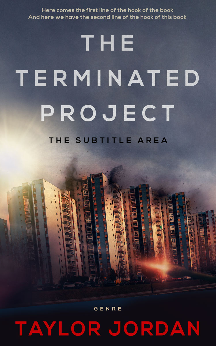 2D view of Tuna #4534 - Premade Mystery & Thriller & Suspense Book Cover