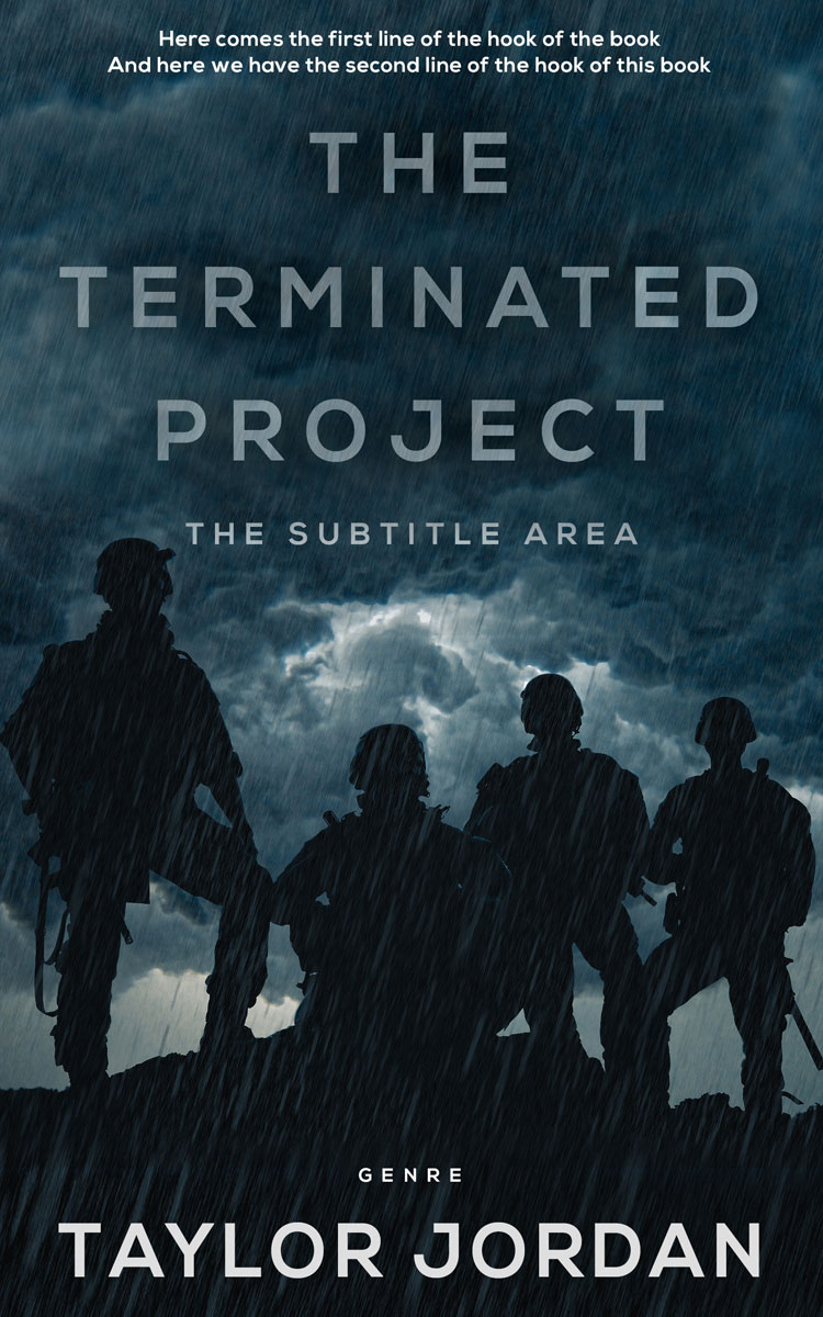 2D view of Gable Green #4539 - Premade Mystery & Thriller & Suspense Book Cover