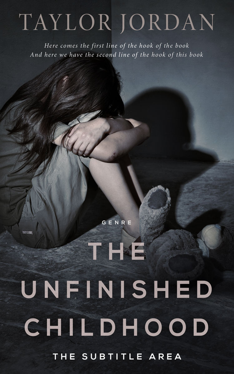 2D view of Premade Literary Fiction Book Cover - Shark