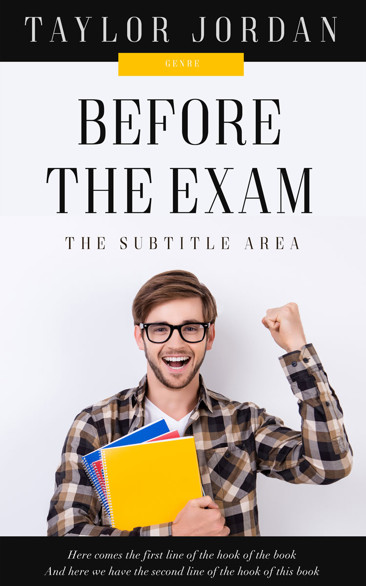 2D view of Mischka #4563 - Premade Education Book Cover