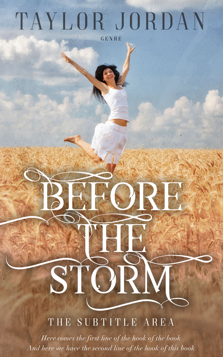 2D view of Premade Romance Book Cover - Napa