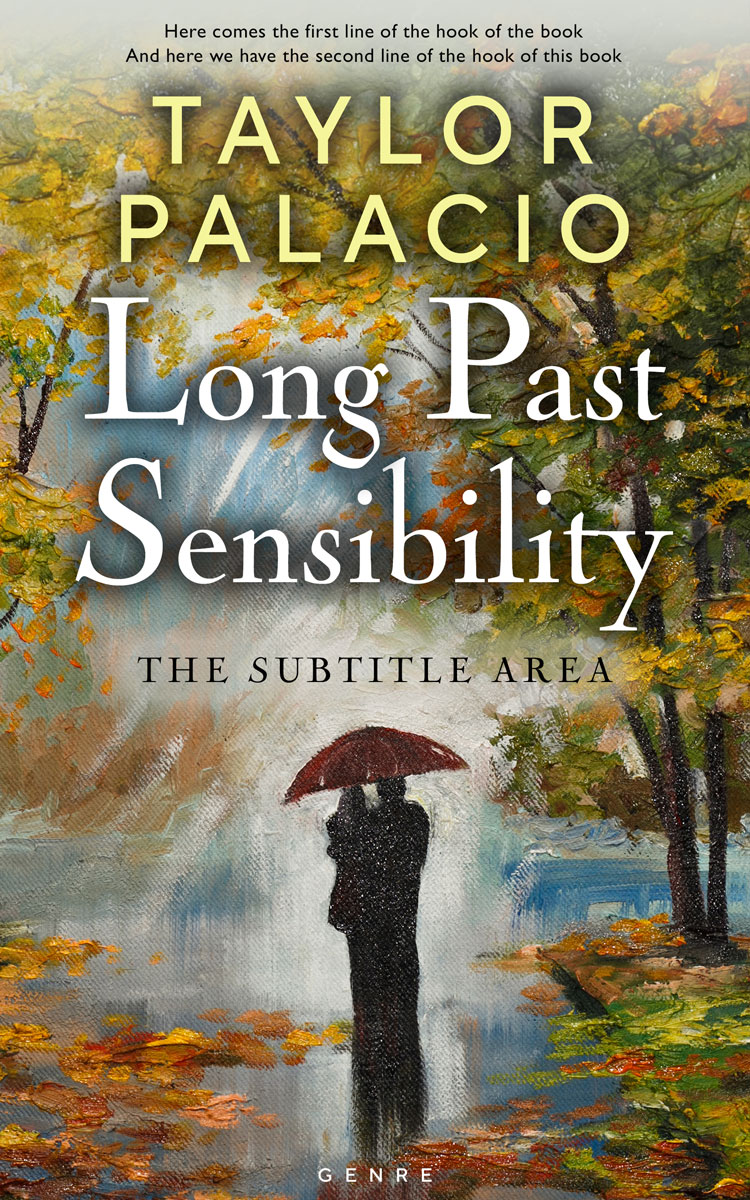 2D view of Clay Creek #4574 - Premade Romance Book Cover