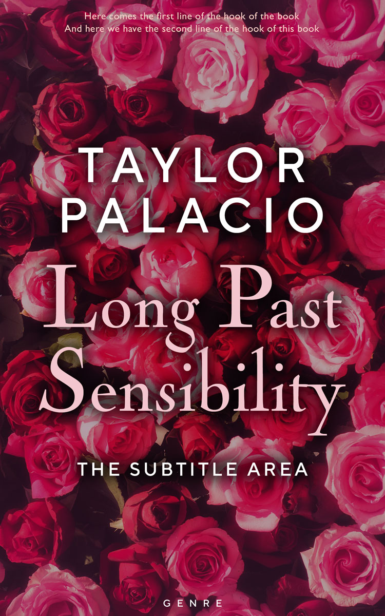 2D view of Claret #4575 - Premade Romance Book Cover