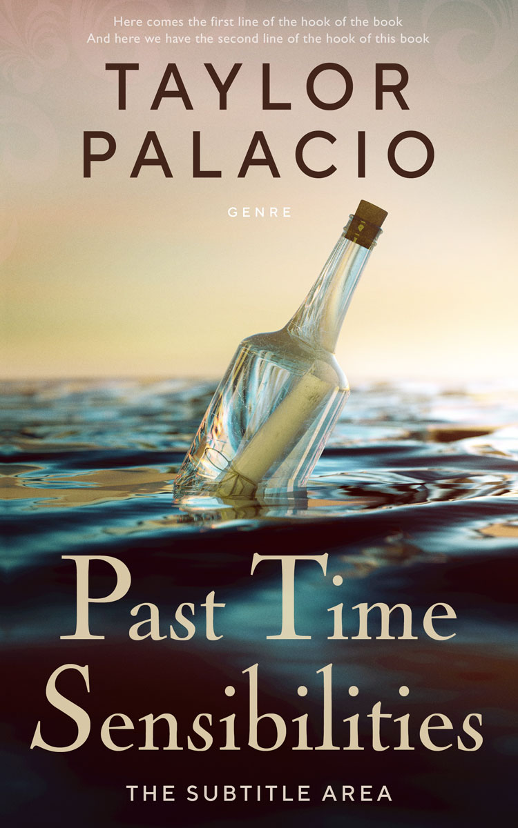 2D view of Cocoa Brown #4583 - Premade Romance Book Cover