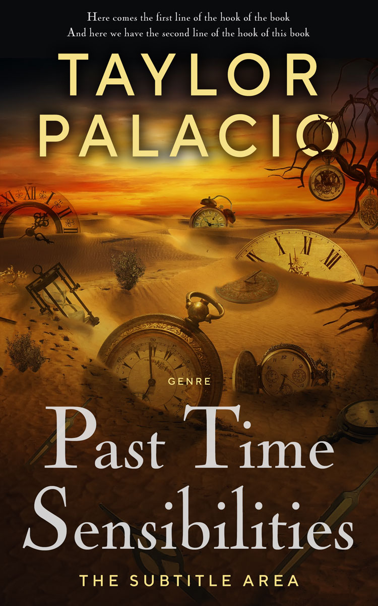 2D view of Premade Apocalyptica Book Cover - Tussock