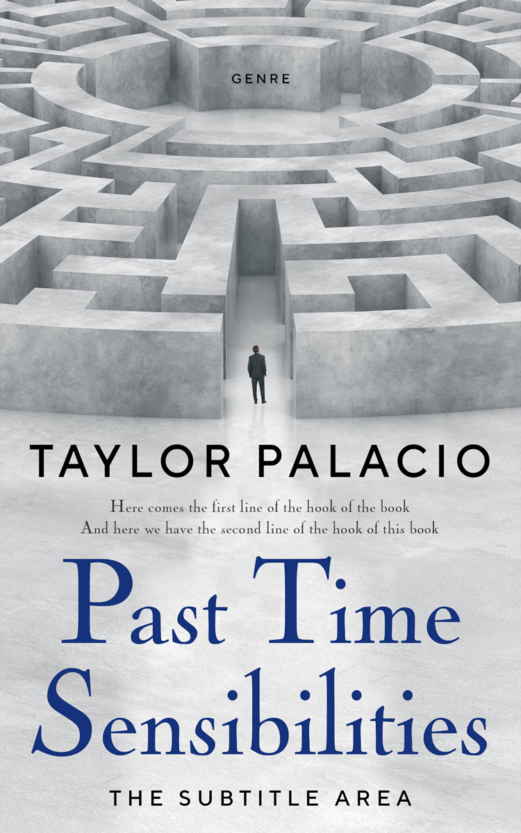 2D view of Iron #4590 - Premade Self-Improvement & Self-Help Book Cover