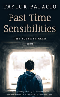 2D view of Premade Mystery & Thriller & Suspense Book Cover - Swirl