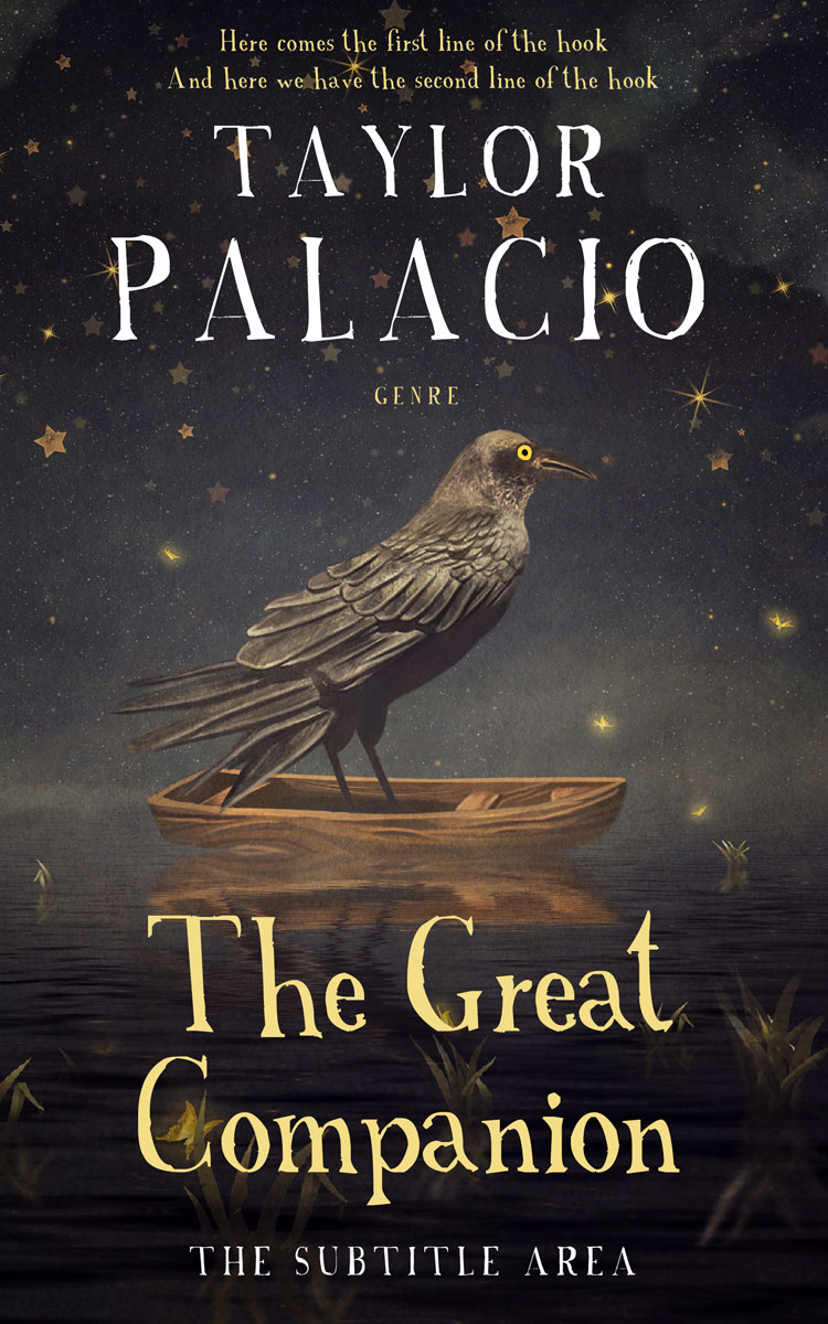 2D view of Thunder #4649 - Premade Fantasy Book Cover