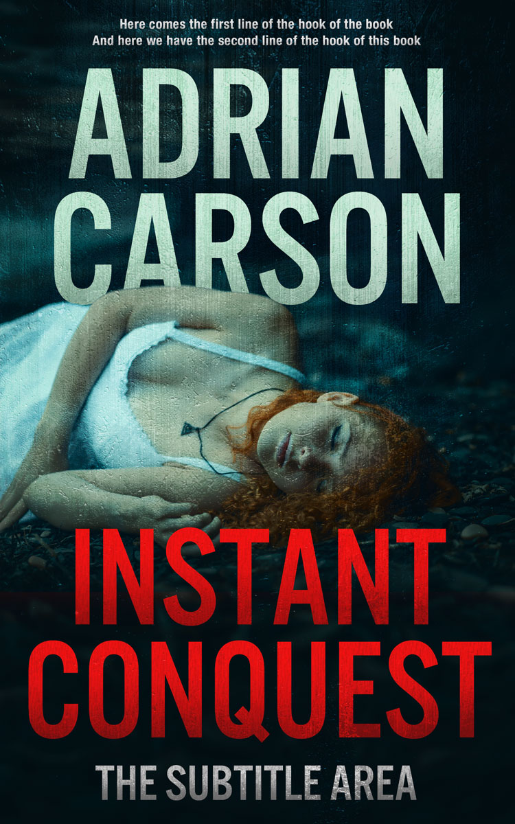 2D view of Premade Mystery & Thriller & Suspense Book Cover - Aztec