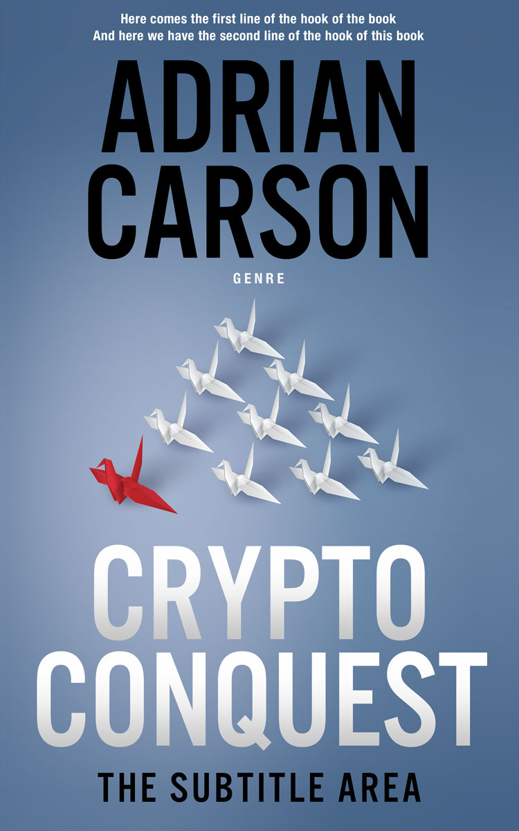 2D view of Hoki #4687 - Premade Self-Improvement & Self-Help Book Cover