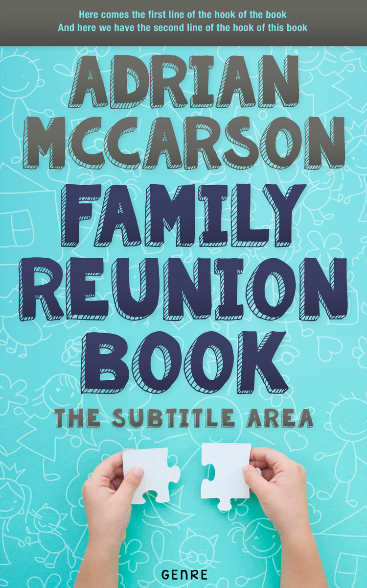 2D view of Bermuda #4692 - Premade Family & Parenting Book Cover