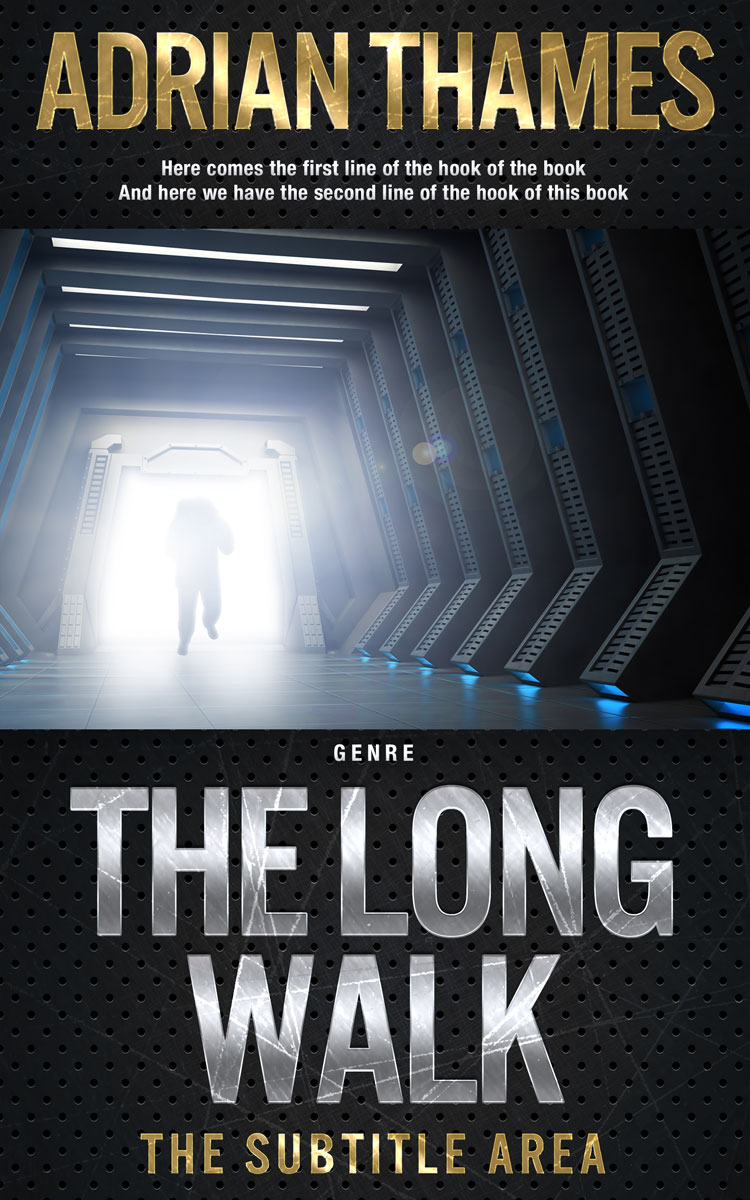 2D view of Cloud #4707 - Premade Science Fiction Book Cover