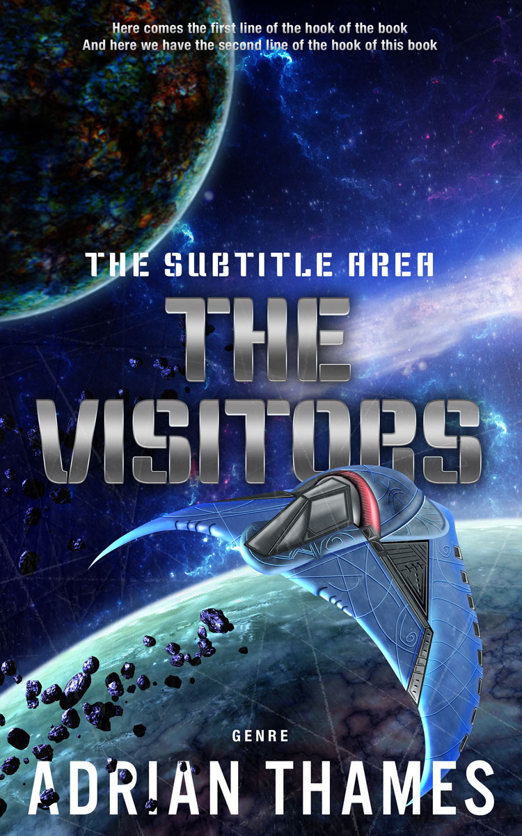 2D view of Big Stone #4711 - Premade Science Fiction Book Cover