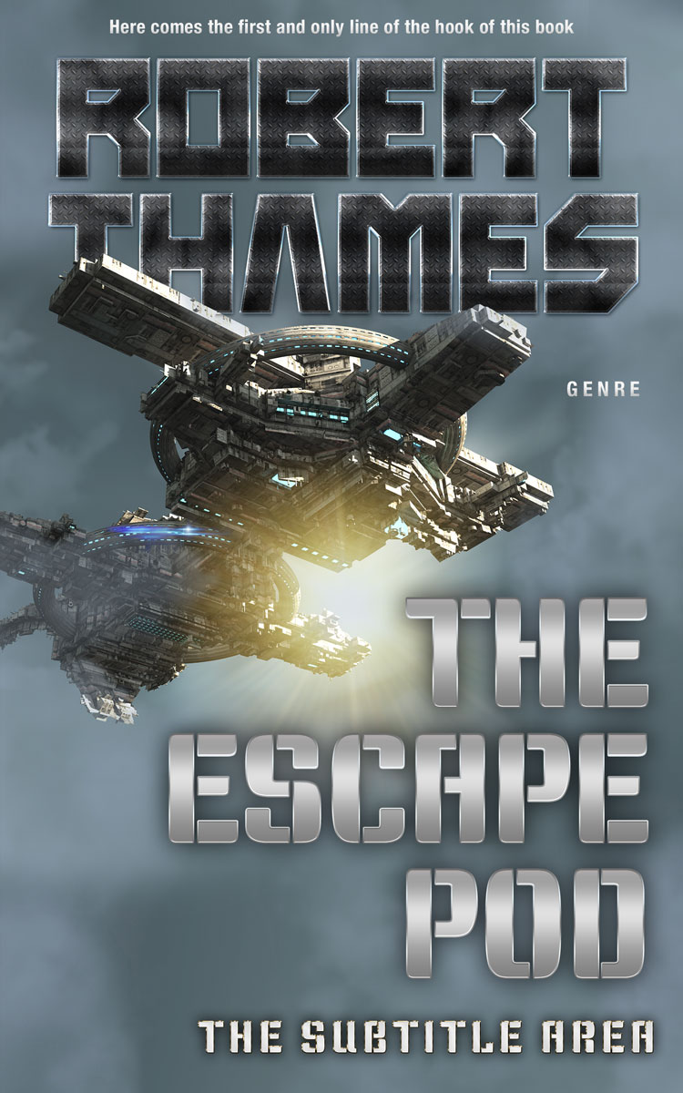 2D view of Nevada #4715 - Premade Apocalyptica Book Cover