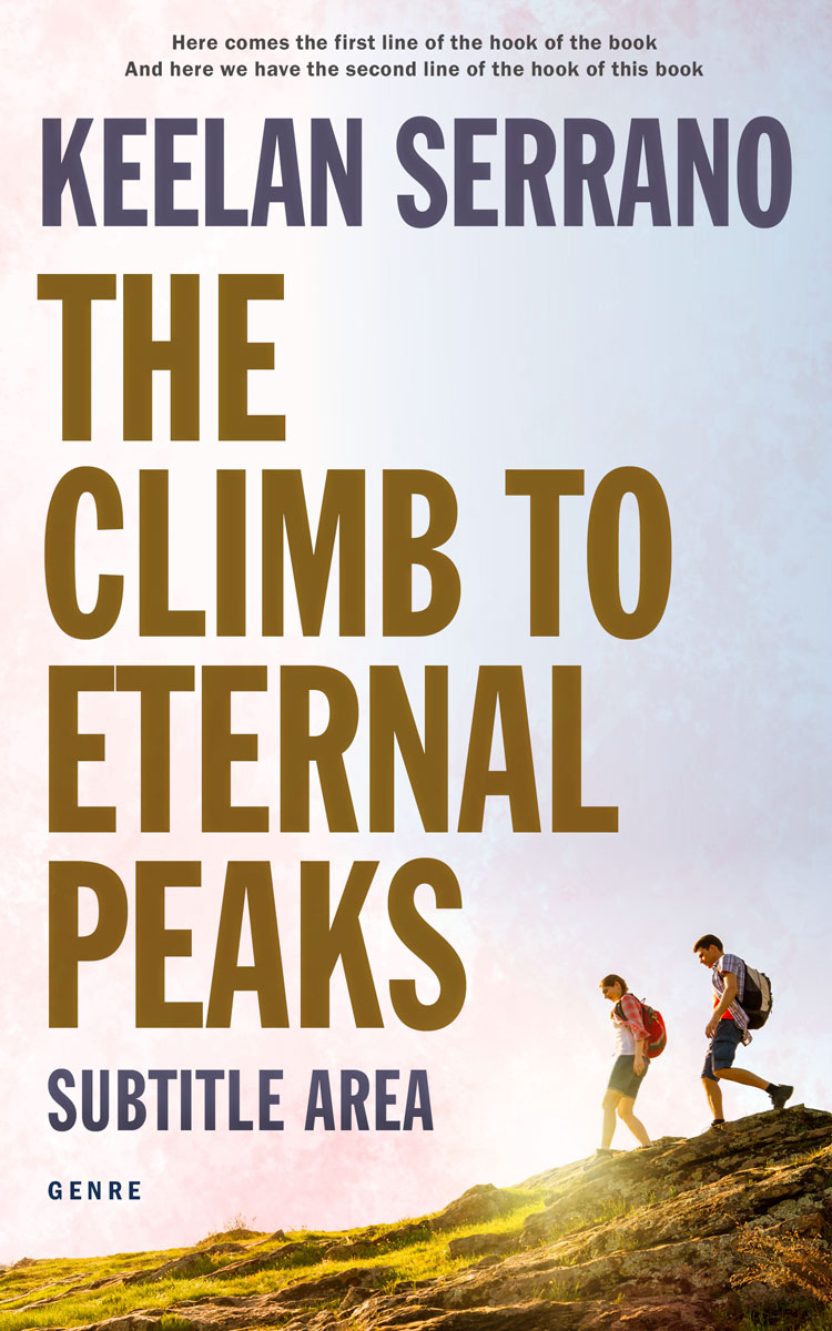 2D view of Athens Gray #4759 - Premade Action & Adventure Book Cover